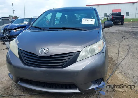 2012 Toyota Sienna Base V6 7 Passenger from USA, damaged, VIN 5TDZK3DC7CS267936